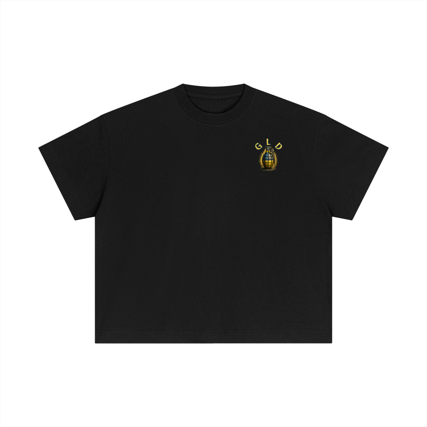 "GLD Libero" Essential Cotton Boxy T-Shirt