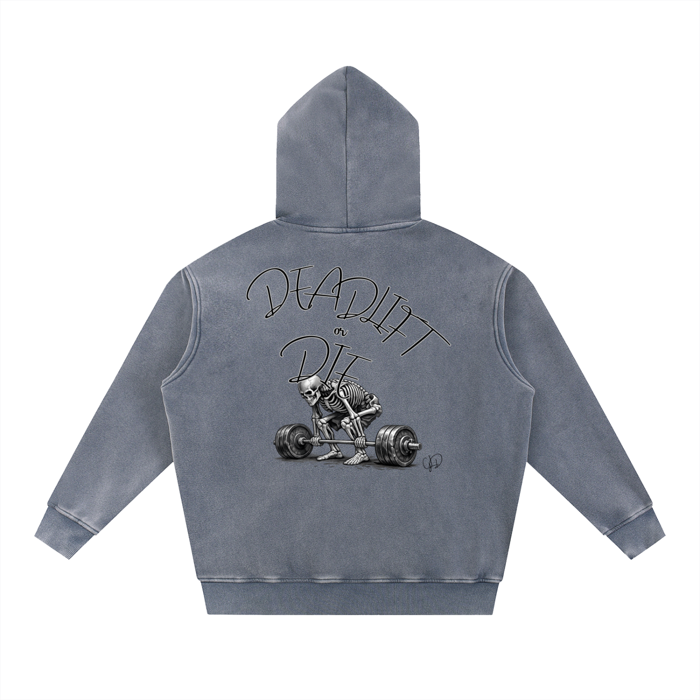 "Deadlift or Die" Oversize Hoodie