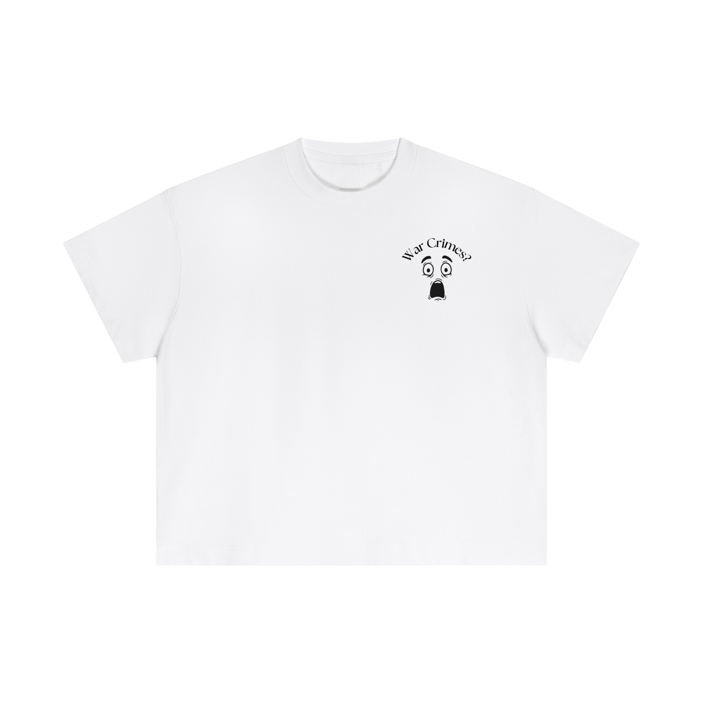 "War Crimes?" Essential Boxy T-Shirt