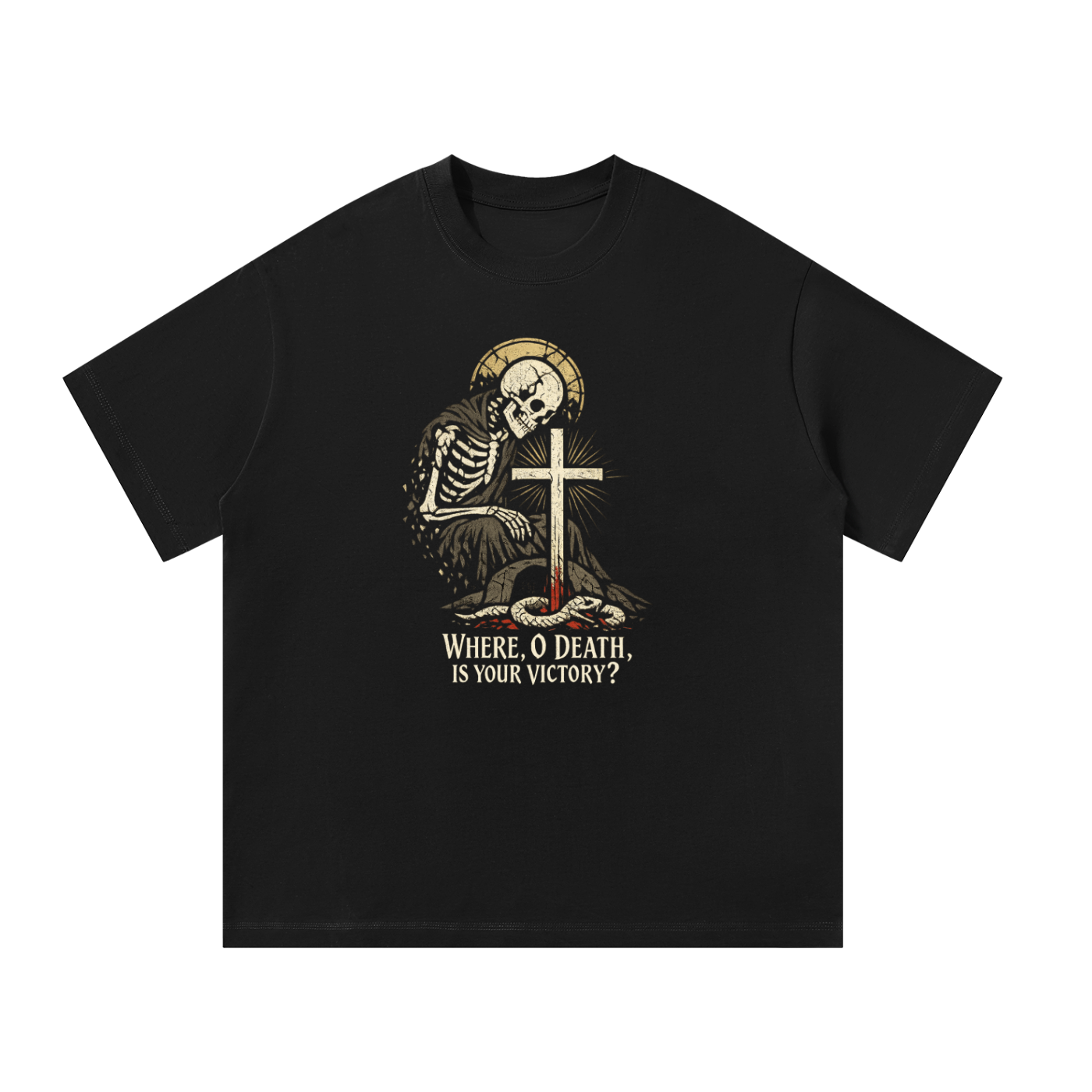 "The Crown Was Never GLD" Oversized T-Shirt