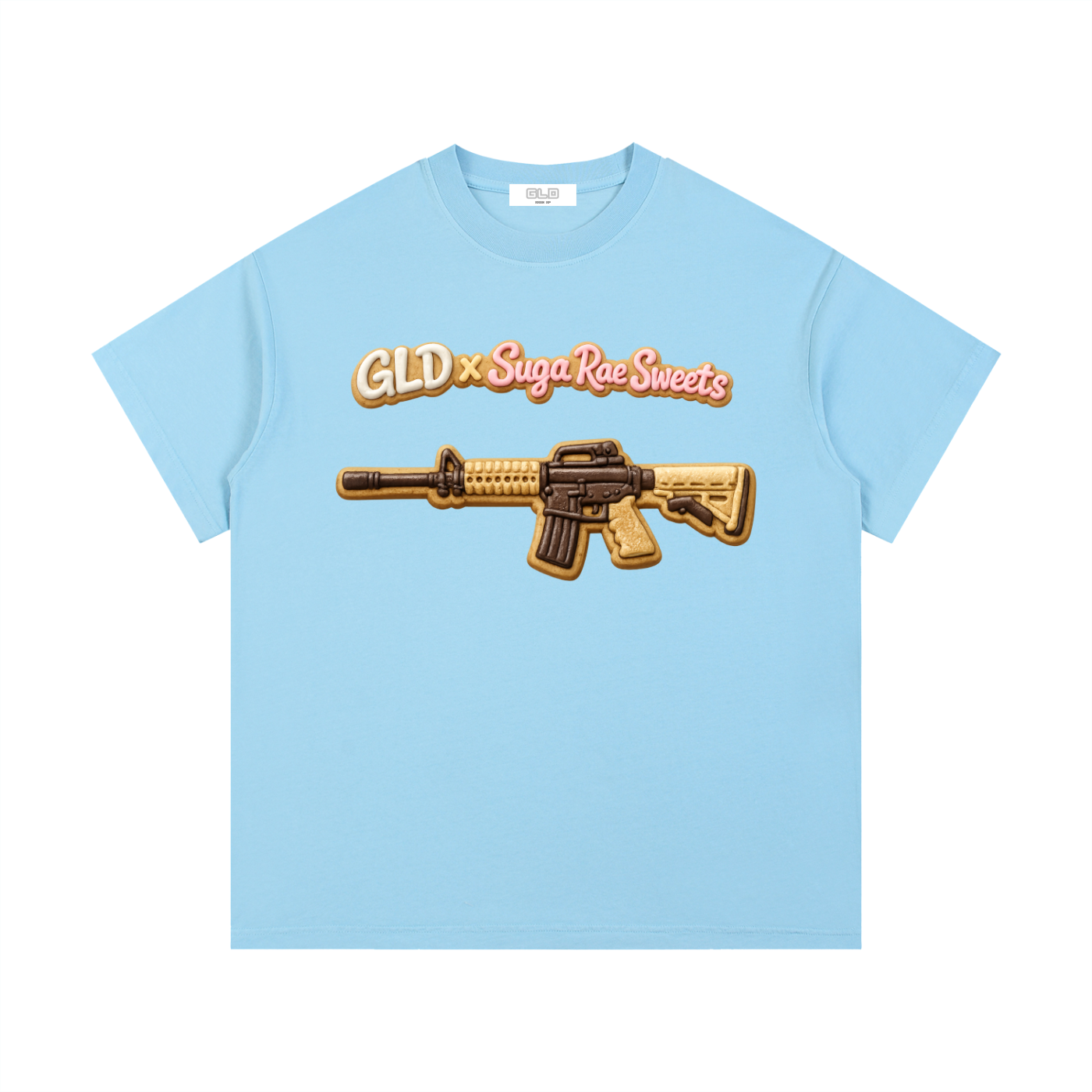 "GLD x Suga Rae Sweets" unisex Vintage Wash Cotton T-Shirt