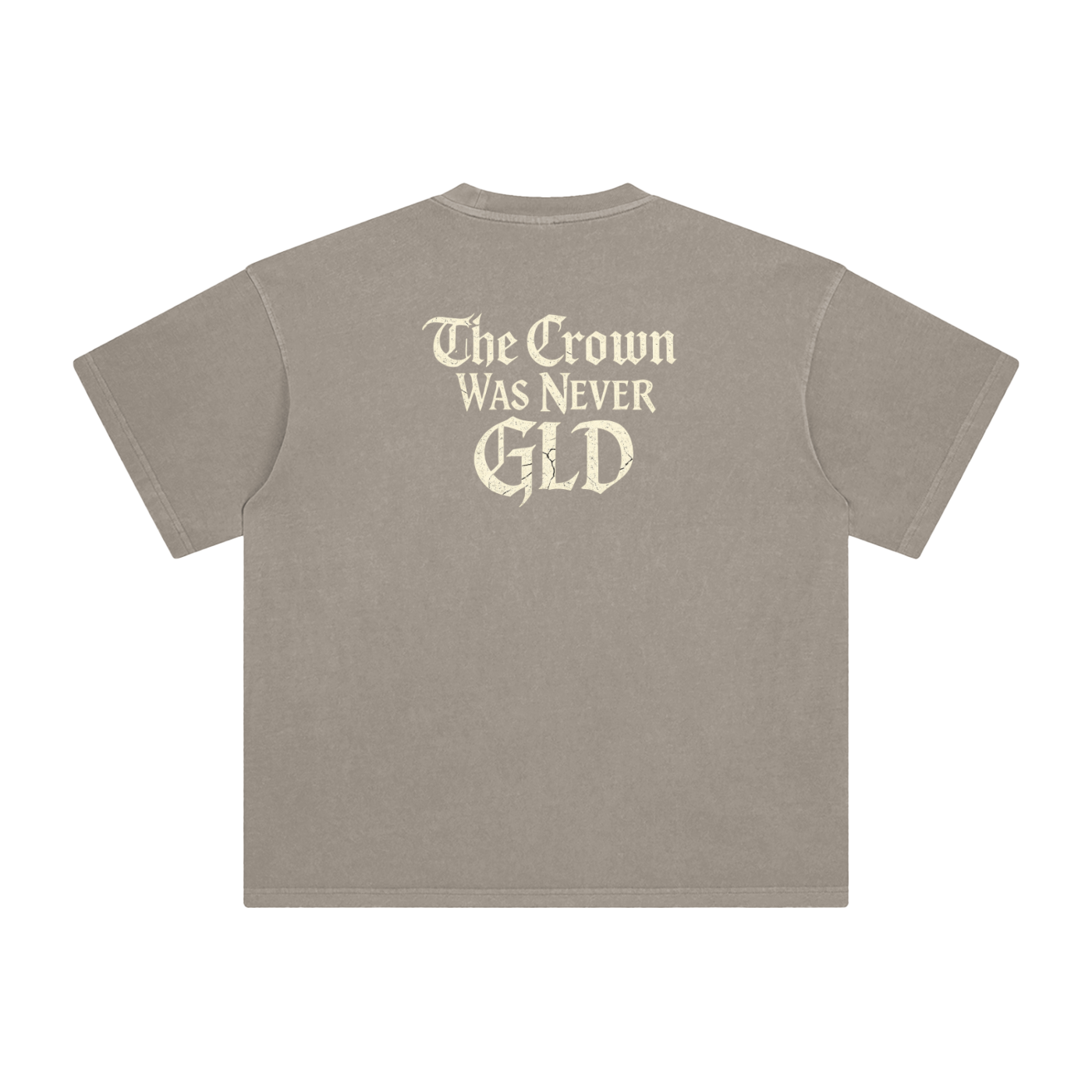 "Overcome Evil" Enzyme Washed T-Shirt