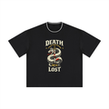 "Death Lost" Boxy Ribbed T-Shirt