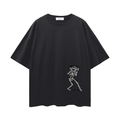"Dont Die Scared" Loose Drop Shoulder T-Shirt