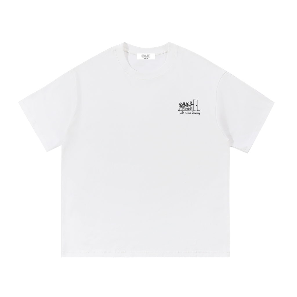 "GLD House Cleaning" Essential Cotton T-Shirt