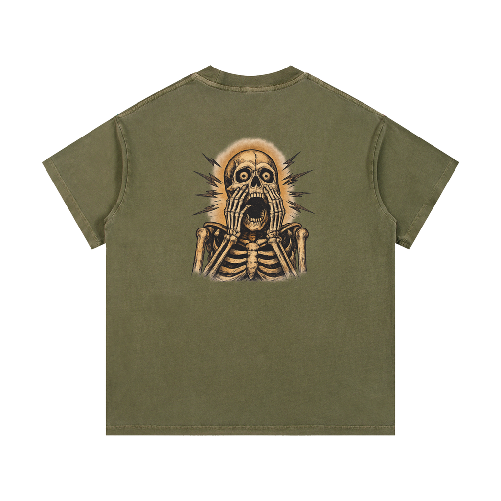 "Shell Shock" Vintage Wash Cotton T-Shirt