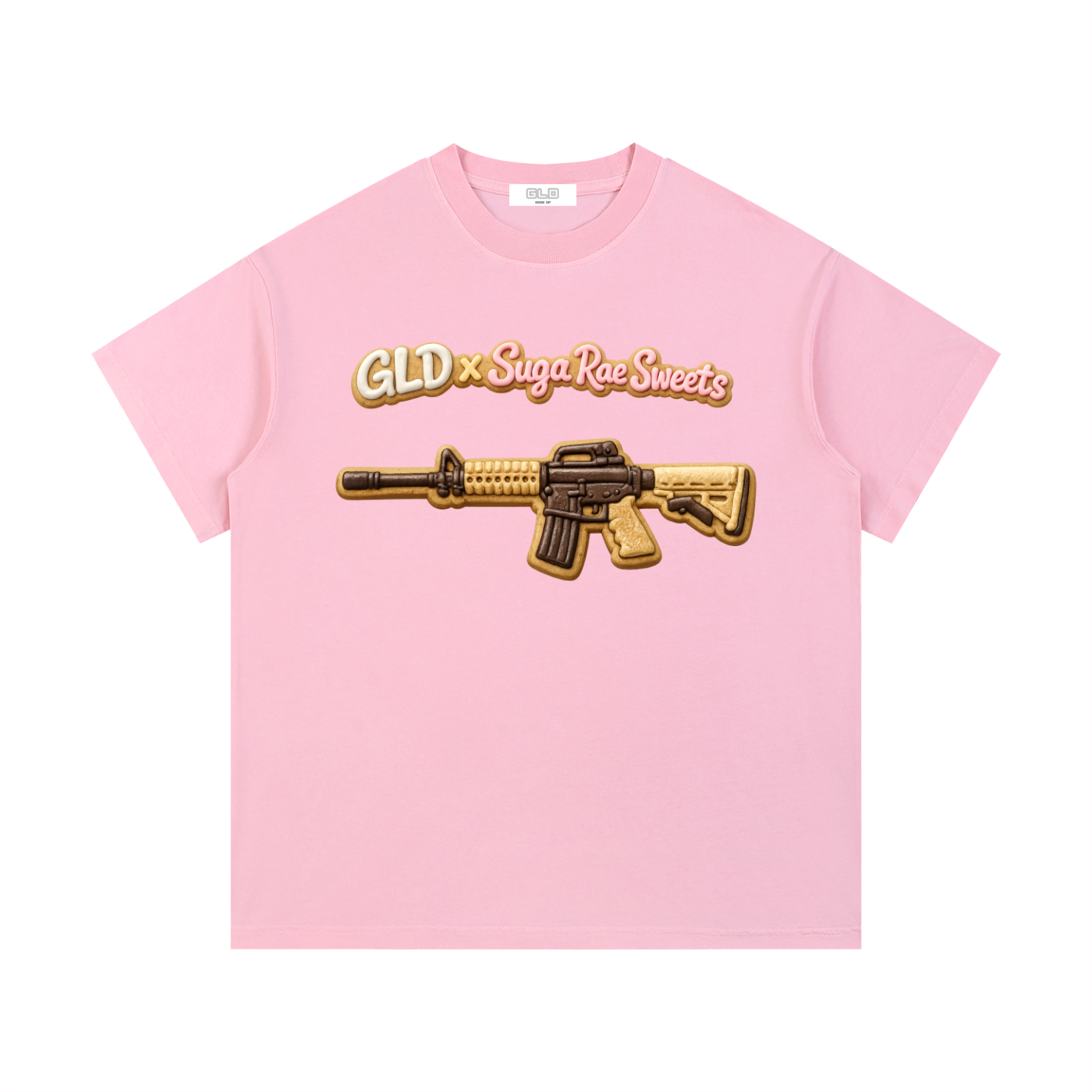"GLD x Suga Rae Sweets" unisex Vintage Wash Cotton T-Shirt