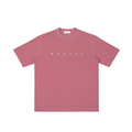 "WORTHY" Vintage Wash Drop Shoulder T-shirt
