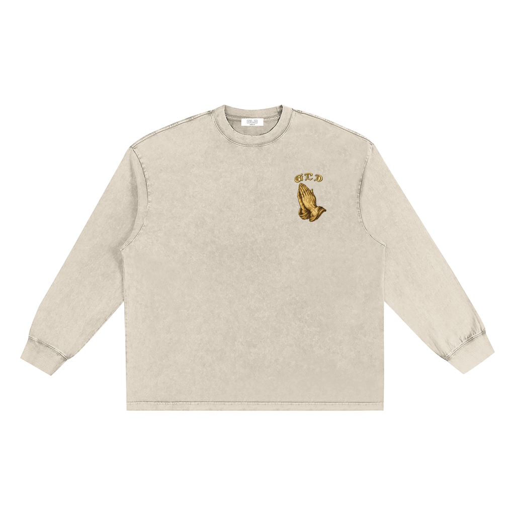 "Can These Bones Live?" Snow Washed Frayed Edge T-Shirt