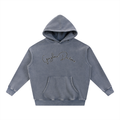 "Deadlift of Die" Snow Wash Fleece Oversize Hoodie