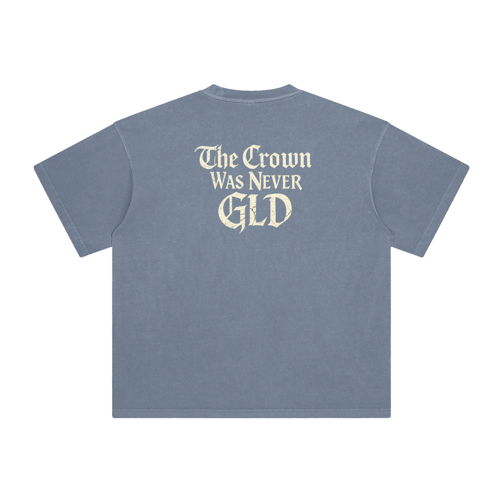 "Overcome Evil" Enzyme Washed T-Shirt
