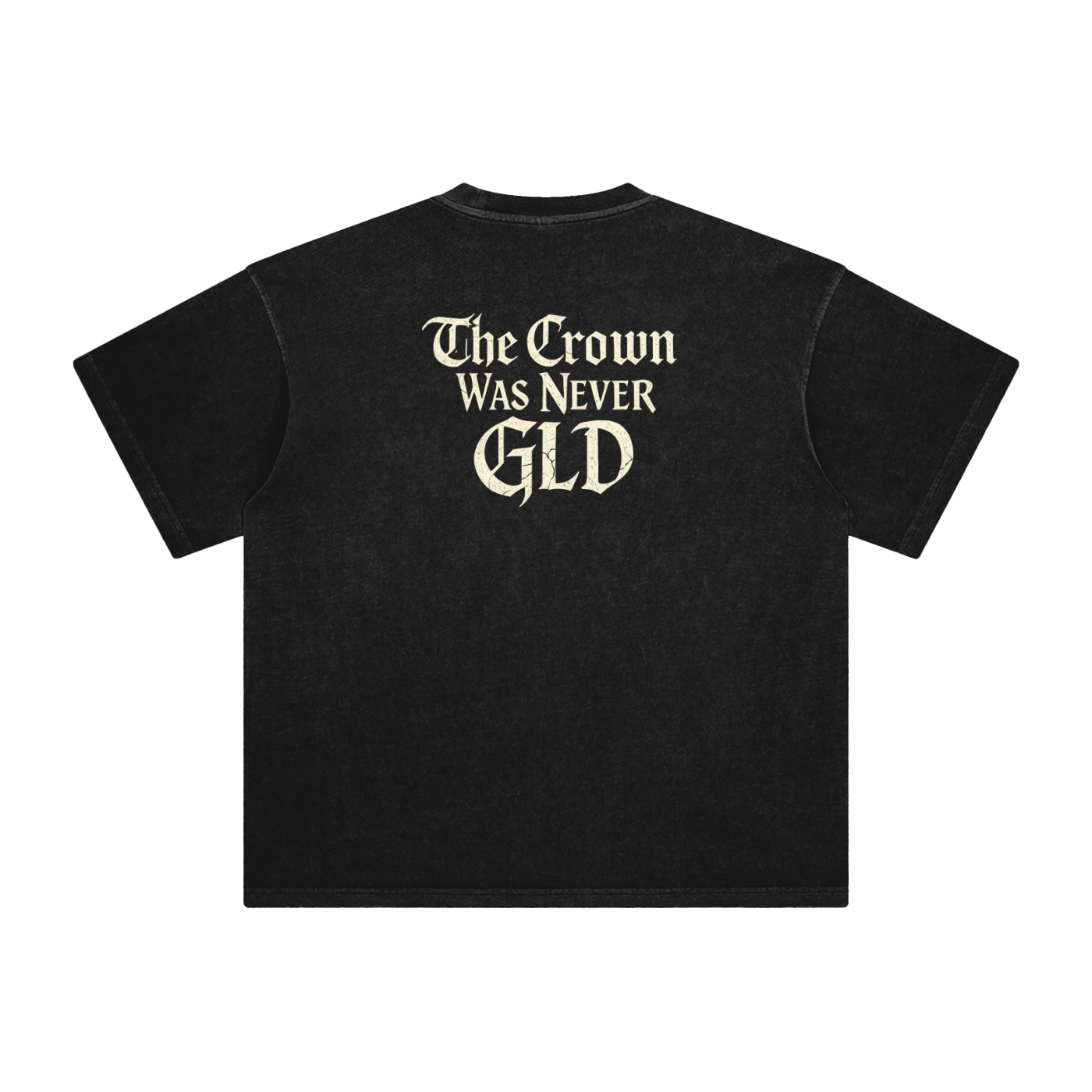 "Overcome Evil" Enzyme Washed T-Shirt