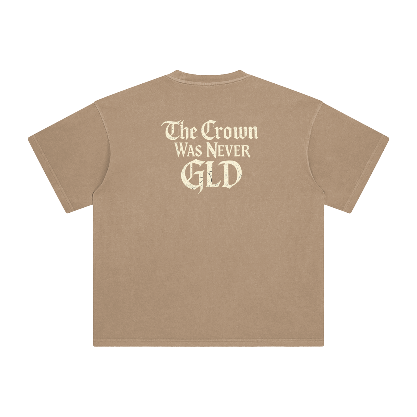 "Overcome Evil" Enzyme Washed T-Shirt