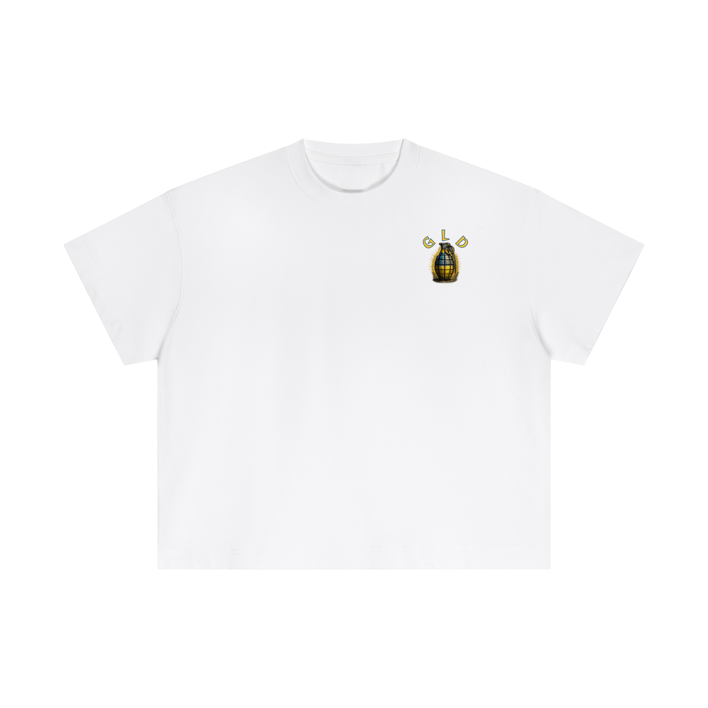 "GLD Libero" Essential Cotton Boxy T-Shirt