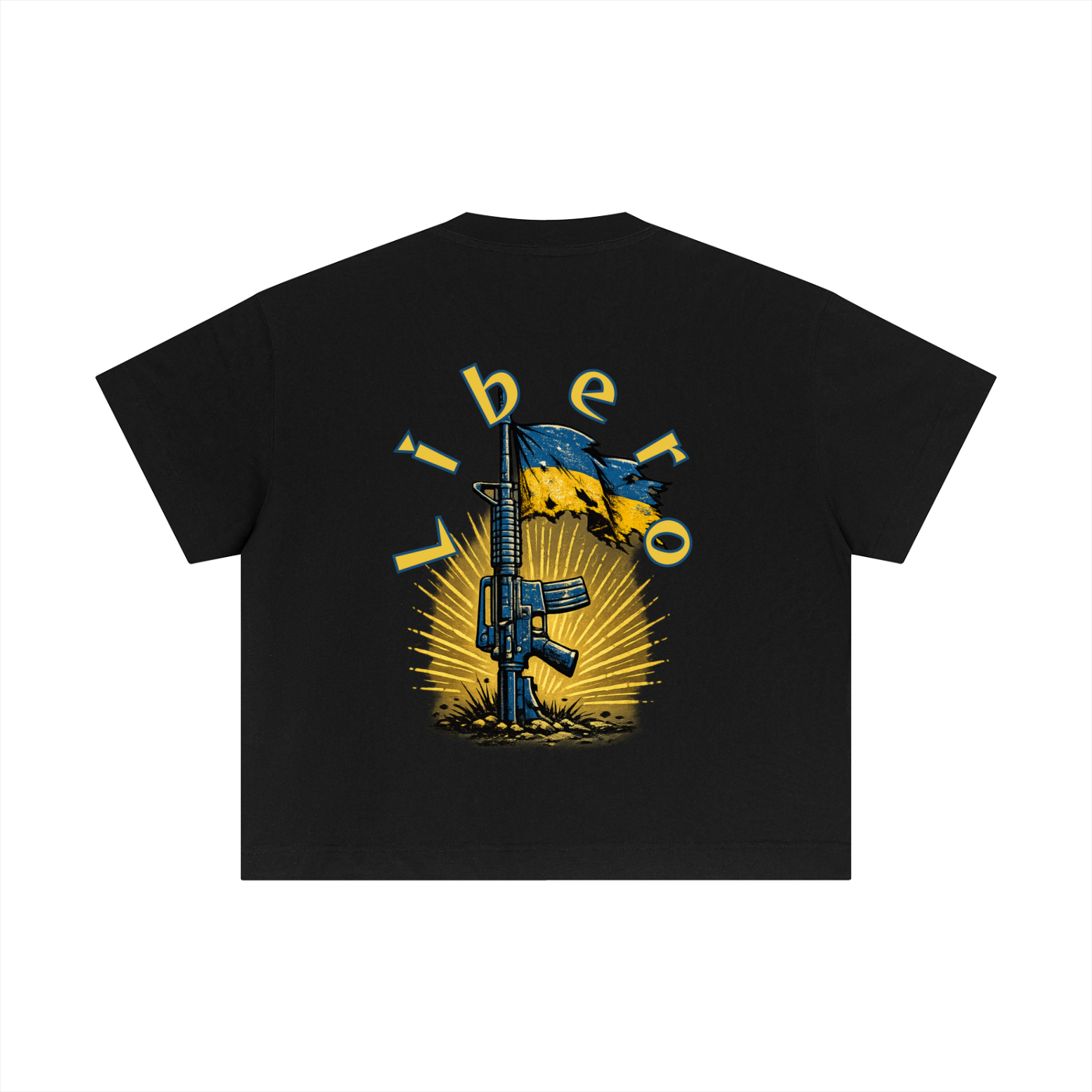 "GLD Libero" Essential Cotton Boxy T-Shirt