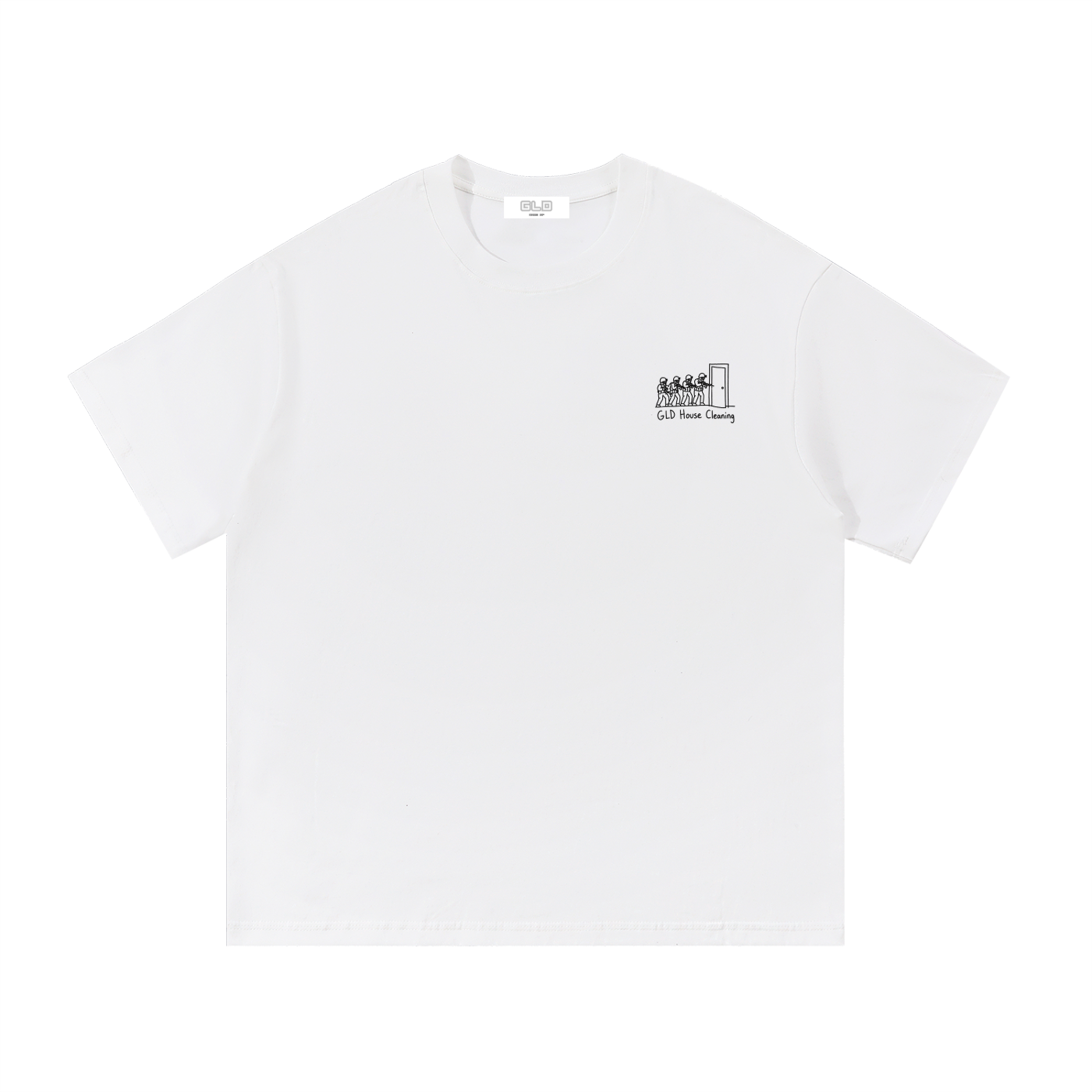 "GLD House Cleaning" Essential Cotton T-Shirt